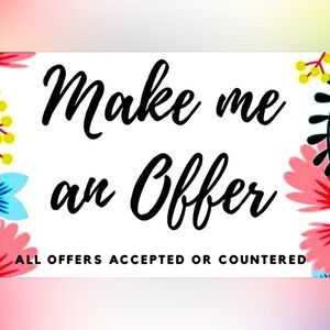 HEY! DOES IT CATCH YOUR EYE? Don’t be afraid to make an offer!